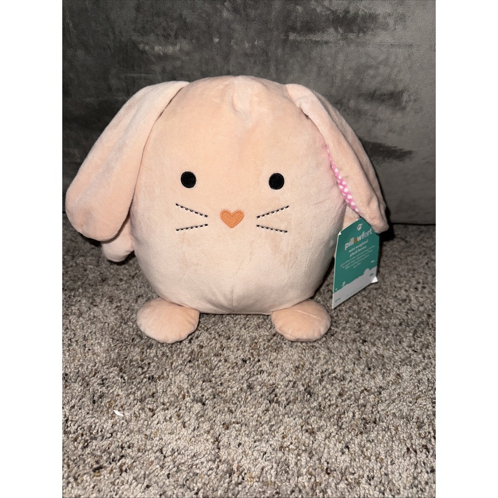 PILLOWFORT Mini‎ Weighted Plush PINK BUNNY Anxiety NEW NWT
